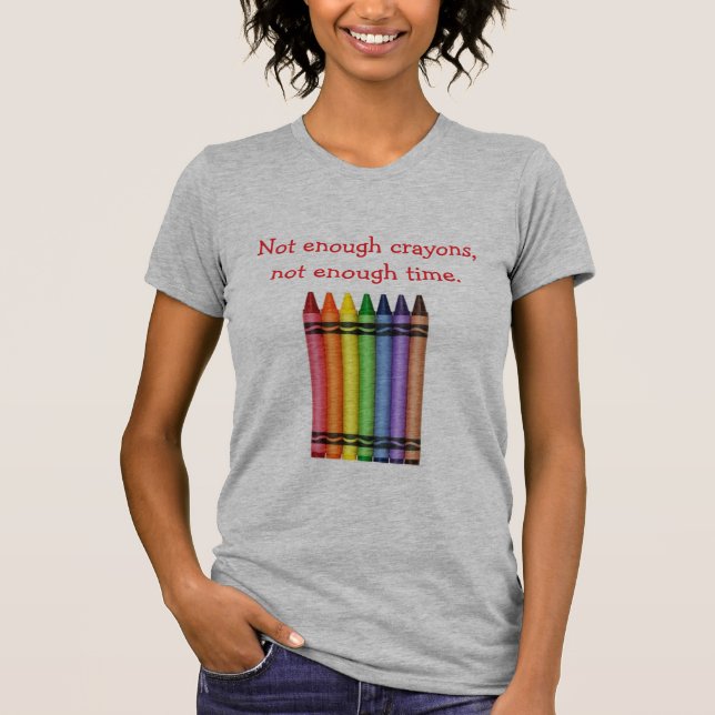 Camiseta de crayones (Anverso)