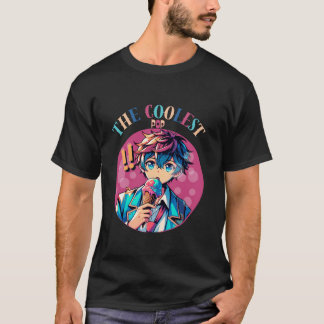 Camiseta De Crema De Hielo De Pop Más Fresco