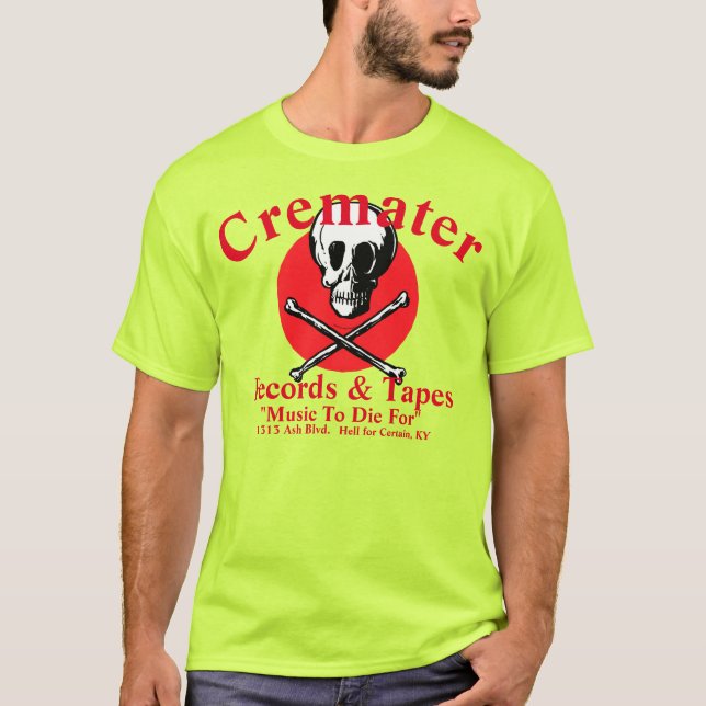 Camiseta de Cremater Records (Anverso)