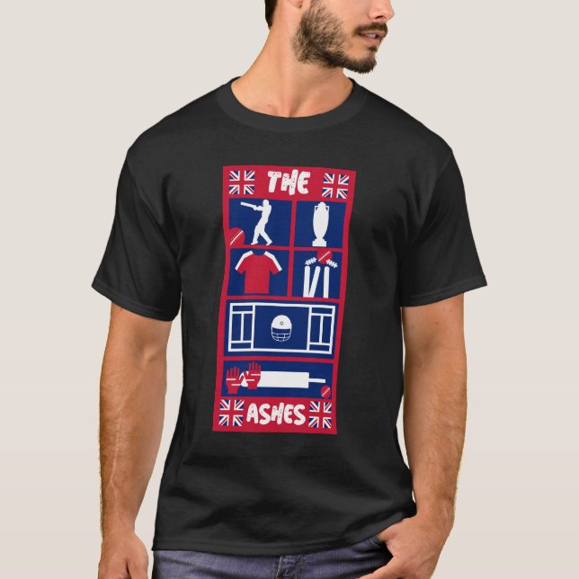 Camiseta de Cricket de Pruebas de Inglaterra (Anverso)