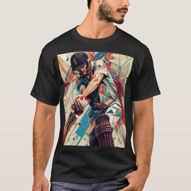 Camiseta de cricket T20 de batalla de overs (Anverso)