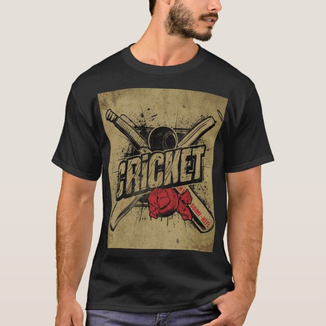 Camiseta de cricket T20 de batalla de overs (Anverso)