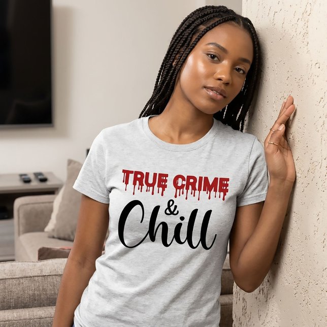 Camiseta de Crimen Real y Relájate (Subido por el creador)