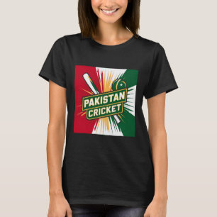 Camiseta de críquet de Pakistán Bandera de críquet