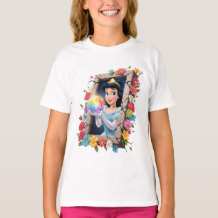 Camiseta de cristal de princesa mágica
