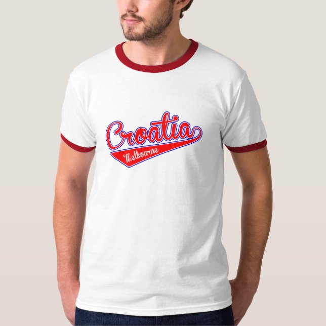 Camiseta de Croacia Melbourne (Anverso)
