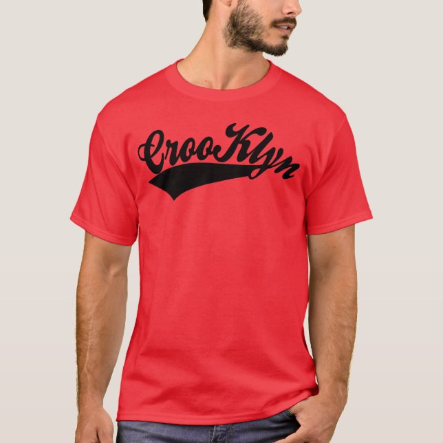 CAMISETA DE CROOKLYN (RED/BLACK) (Anverso)