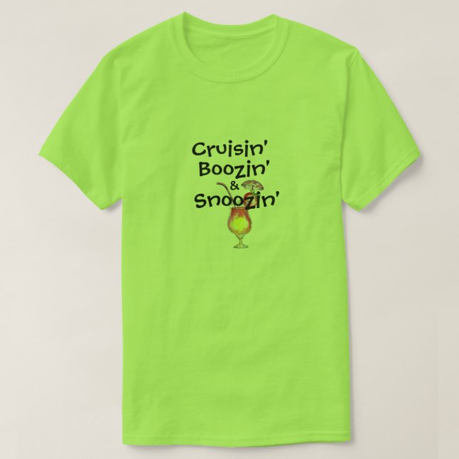 Camiseta de crucero (Diseño del anverso)