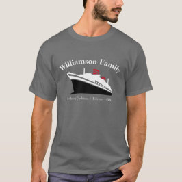 Camiseta de crucero familiar personalizada