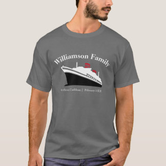 Camiseta de crucero familiar personalizada