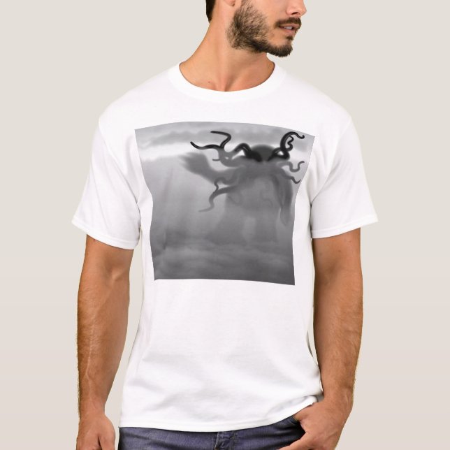Camiseta de Cthulhu de la niebla (Anverso)