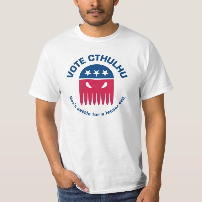Camiseta de Cthulhu del voto (Anverso)