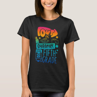 Camiseta De Cuarentena En Quinto Grado De Vuelta A La Escue