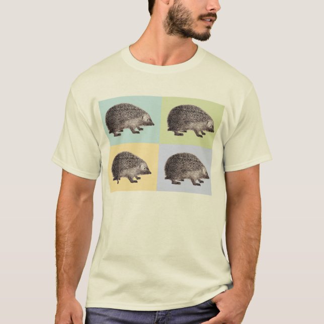 Camiseta de cuatro erizos (Anverso)