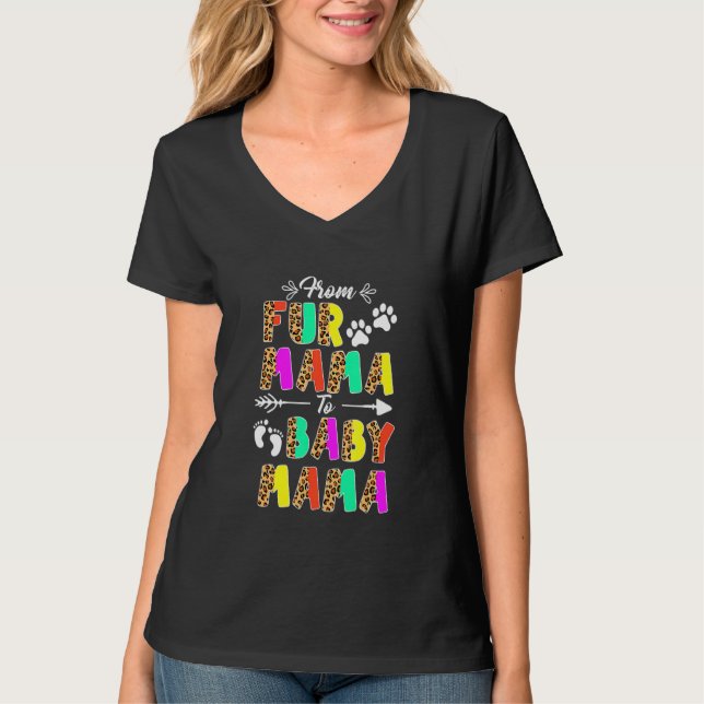 Camiseta De cuatro madres a bebé, el día de la madre nueva (Anverso)