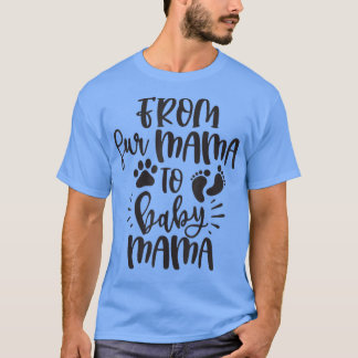 Camiseta De cuatro madres a bebé, mamá es un regalo diverti