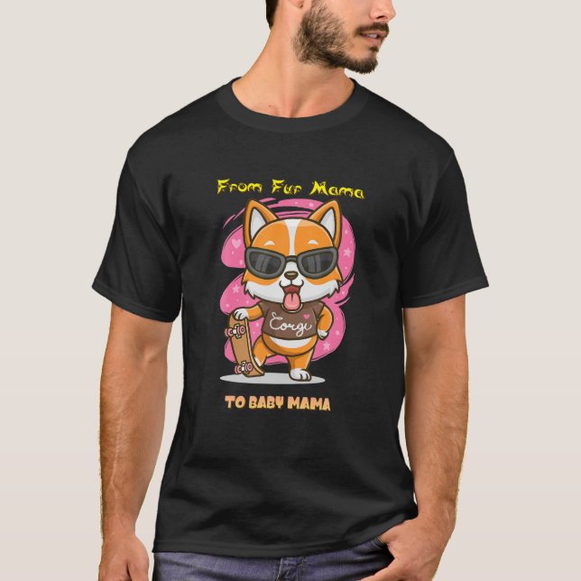 Camiseta De Cuatro Mama A Bebé Humor Sarcástico (Anverso)