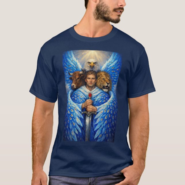 Camiseta de cuatro seres vivientes (Anverso)