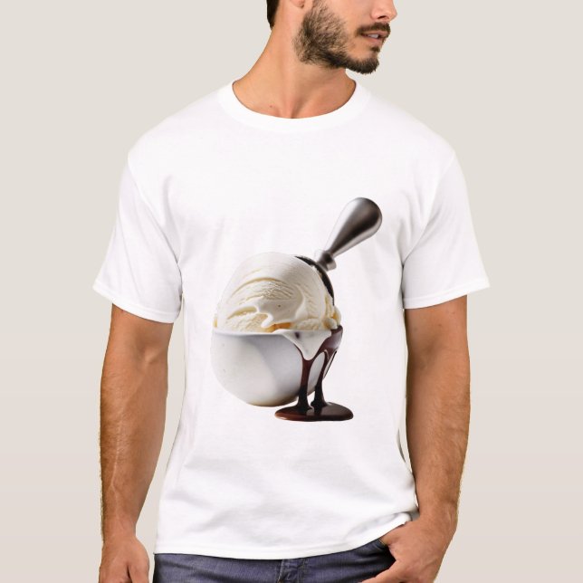 camiseta de cuchara de helado (Anverso)