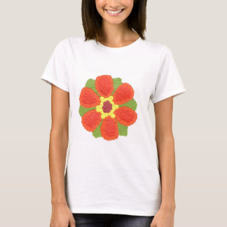 Camiseta de cuello de cuchara de baile de las muje
