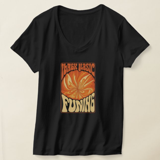 camiseta de cuello de forma V (Distribución )