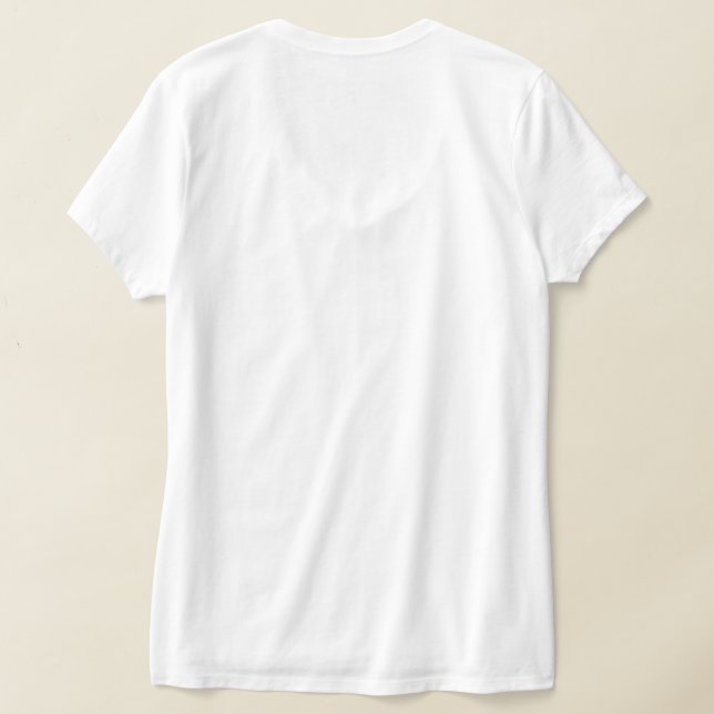 Camiseta de cuello en V para mujer (Distribución Reverso )