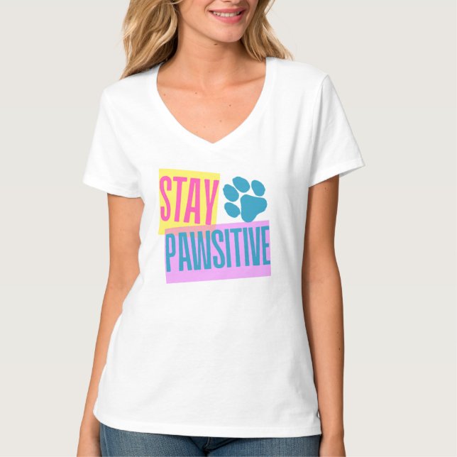 Camiseta de cuello-V para las mujeres conservadora (Anverso)