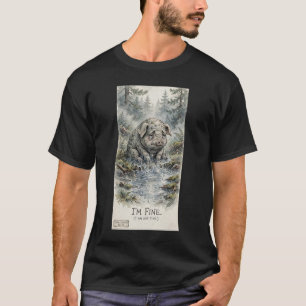 Camiseta de cuento de leyenda local Squonk