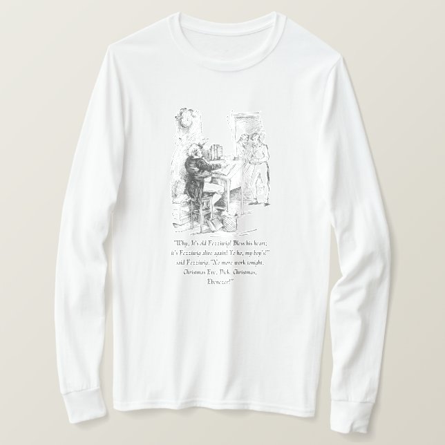 Camiseta de 'Cuento de Navidad' (Anverso del diseño)