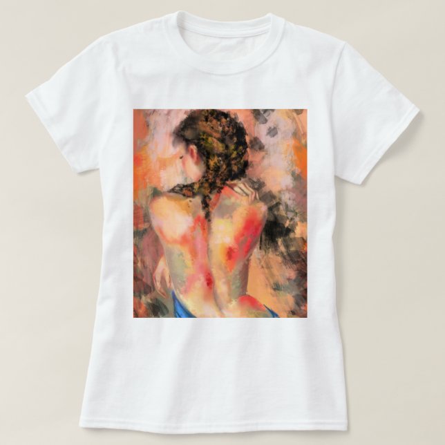 Camiseta De Cuerpo De Mujer (Diseño del anverso)