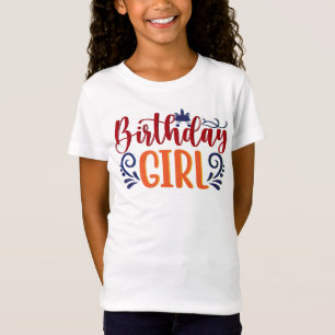 Camiseta de cumpleañera