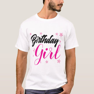 Camiseta de cumpleañera