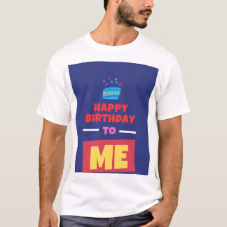Camiseta de cumpleaños