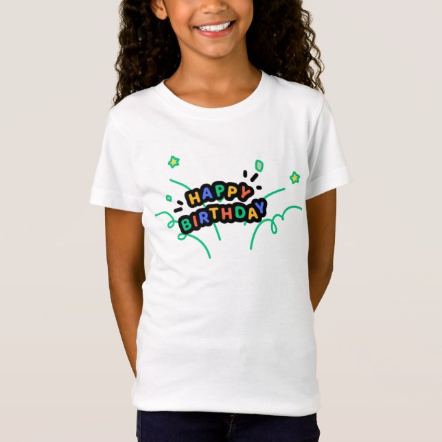 Camiseta de cumpleaños (Anverso)
