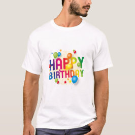 Camiseta de cumpleaños