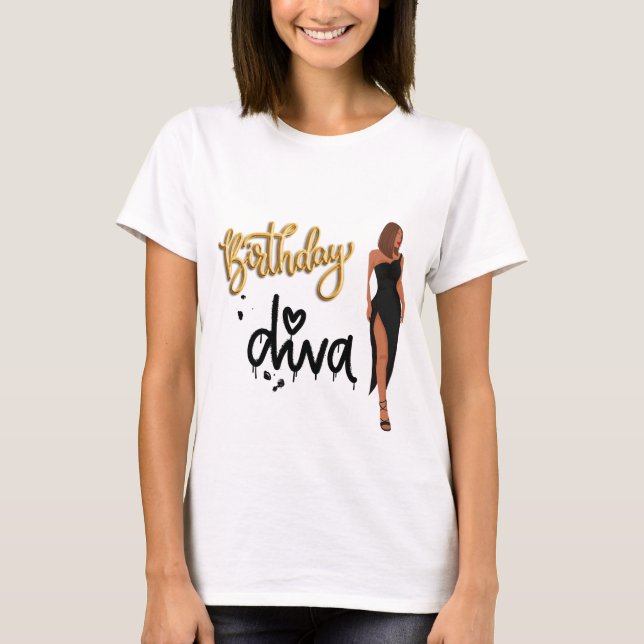 Camiseta de cumpleaños (Anverso)