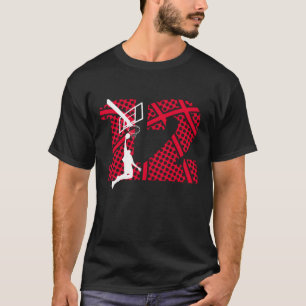 Camiseta de cumpleaños 12 Slam Dunk para niños gen