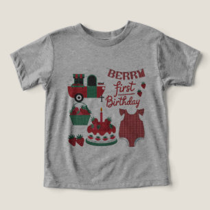 Camiseta de cumpleaños 1 Berry