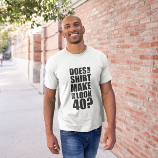Camiseta de cumpleaños 40 divertida