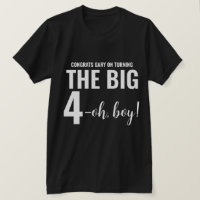 Camiseta de cumpleaños 40 graciosa personalizada