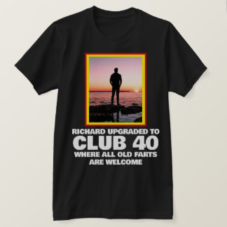 Camiseta de cumpleaños 40 graciosa personalizada
