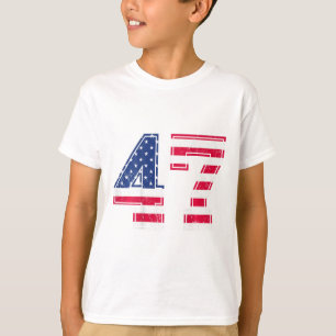 Camiseta de cumpleaños 47 bandera de EE. UU. Jerse