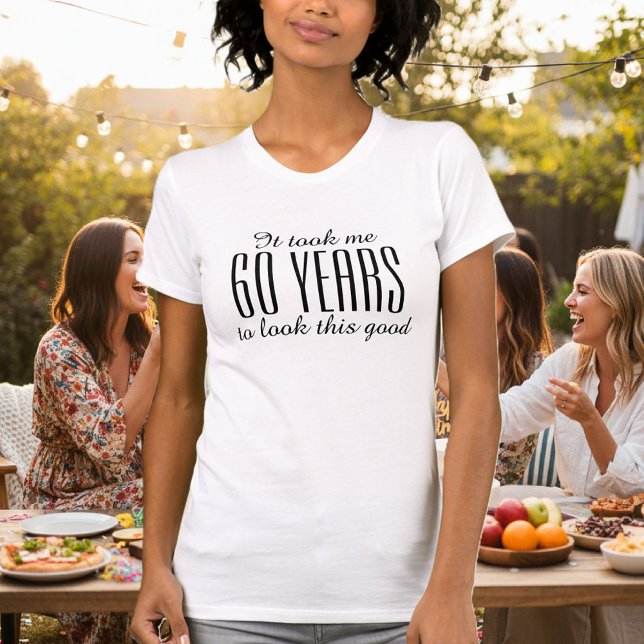 Camiseta de cumpleaños 60 divertida para mujeres (60th Birthday shirt)