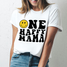 Camiseta de cumpleaños a juego para mamá feliz