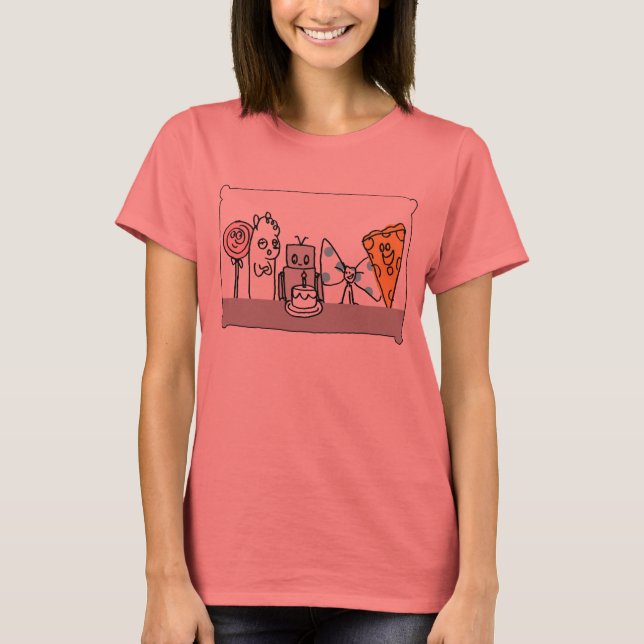 Camiseta de cumpleaños Bow Tie (Anverso)