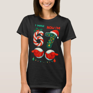 Camiseta de cumpleaños de 7 años Era 6 ahora soy 7