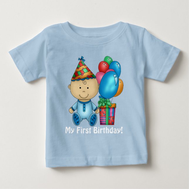 camiseta de cumpleaños de bebé (Anverso)