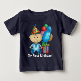 camiseta de cumpleaños de bebé