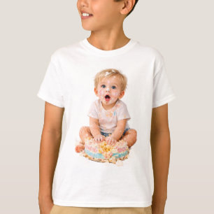 Camiseta de Cumpleaños de Bebé con Destrucción de 