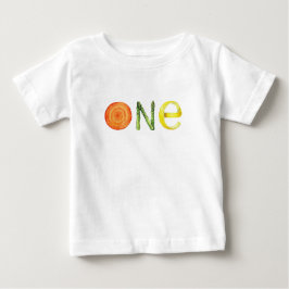 Camiseta de cumpleaños de bebé de zanahoria de lim